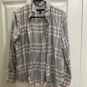 Banana Republic Plaid Shirt Women’s XS Dillion Classic Fit
